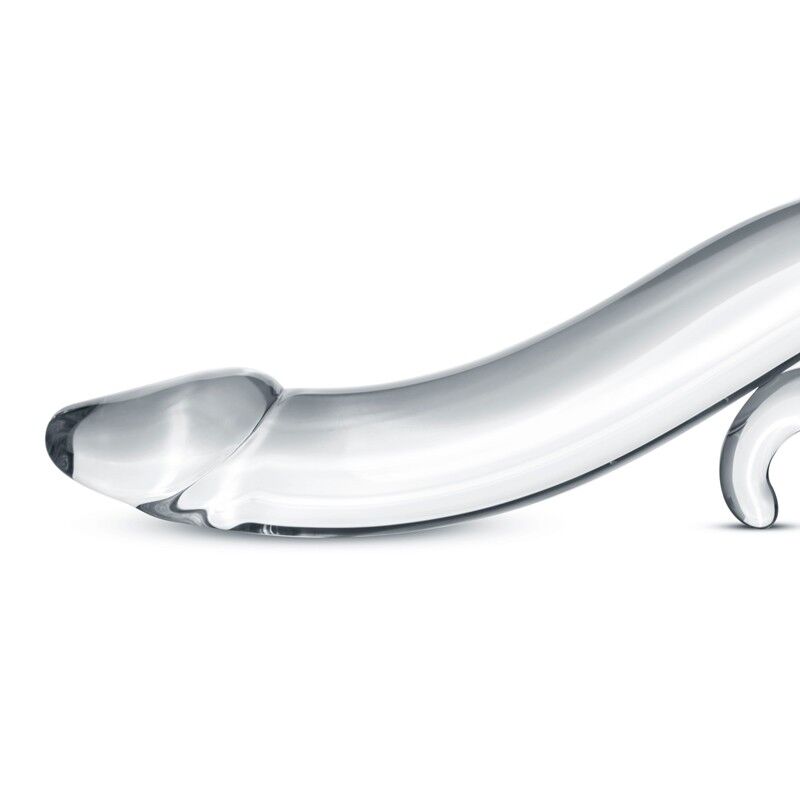Стеклянный дилдо Gildo Glass Dildo No. 14, реалистичная головка Стеклянный дилдо Gildo Glass Dildo No. 14, реалистичная головка