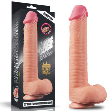 Фаллоимитатор LoveToy Dual-Layered Silicone Cock 12 Flesh 454