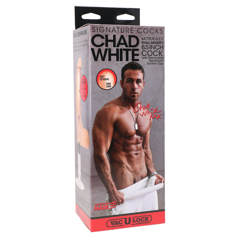 Фаллоимитатор Doc Johnson Signature Cocks – Chad White 8,5 inch UltraSkin Фаллоимитатор Doc Johnson Signature Cocks – Chad White 8,5 inch UltraSkin