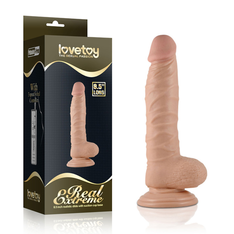 Фалоімітатор LoveToy Real Extreme Dildo 8.5 Фалоімітатор LoveToy Real Extreme Dildo 8.5