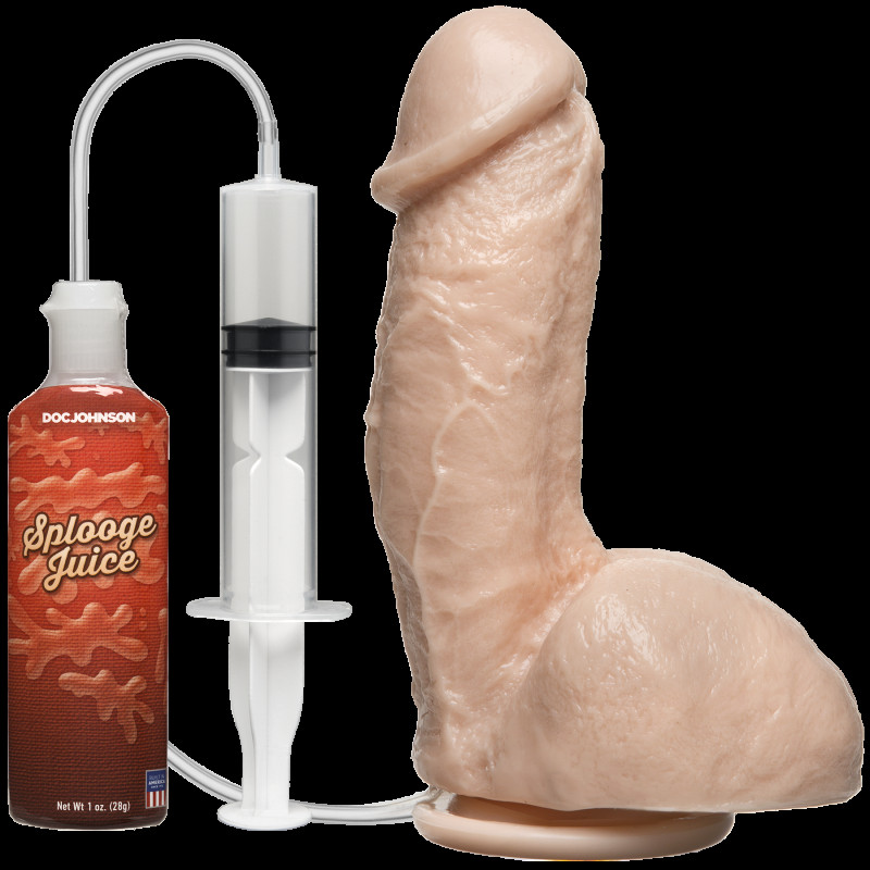 Кончающий фаллоимитатор Doc Johnson The Amazing Squirting Realistic Cock Кончающий фаллоимитатор Doc Johnson The Amazing Squirting Realistic Cock