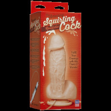 Кончающий фаллоимитатор Doc Johnson The Amazing Squirting Realistic Cock