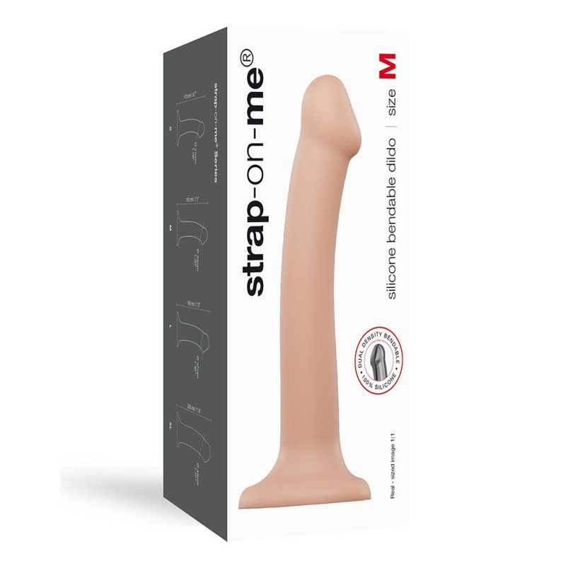 Фалоімітатор Strap-On-Me Dual Density Dildo M Тілесний