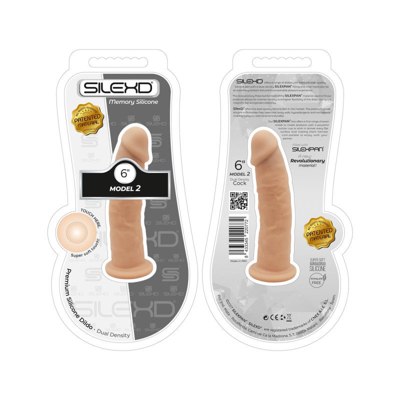 Фаллоимитатор Silexd Robby (Premium Silicone Dildo MODEL 2 size 6") Фаллоимитатор Silexd Robby (Premium Silicone Dildo MODEL 2 size 6")