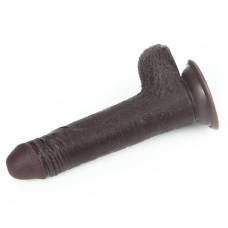 Фалоімітатор LoveToy Sliding-Skin Dual Layer Dong 7 460 Black
