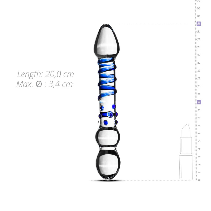 Стеклянный дилдо Gildo Glass Dildo No. 21 Стеклянный дилдо Gildo Glass Dildo No. 21