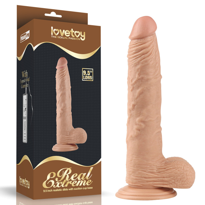 Фаллоимитатор LoveToy Real Extreme Dildo 9.5 Фаллоимитатор LoveToy Real Extreme Dildo 9.5