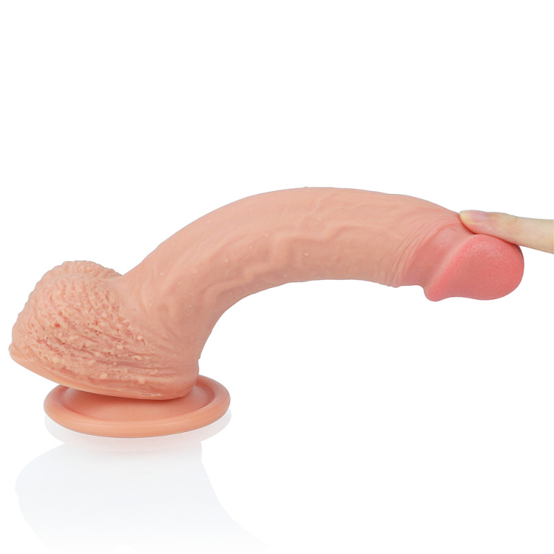 Фаллоимитатор LoveToy Dual-Layered Liquid Silicone Nature Cock 8,5 Телесный Фаллоимитатор LoveToy Dual-Layered Liquid Silicone Nature Cock 8,5 Телесный
