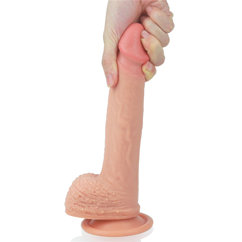 Фаллоимитатор LoveToy Dual-Layered Liquid Silicone Nature Cock 8,5 Телесный Фаллоимитатор LoveToy Dual-Layered Liquid Silicone Nature Cock 8,5 Телесный
