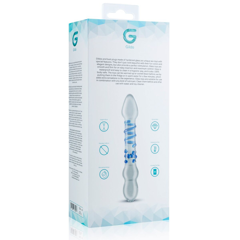 Стеклянный дилдо Gildo Glass Dildo No. 21 Стеклянный дилдо Gildo Glass Dildo No. 21