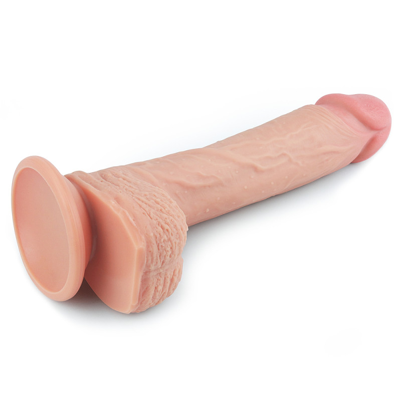 Фаллоимитатор LoveToy Dual-Layered Liquid Silicone Nature Cock 8,5 Телесный Фаллоимитатор LoveToy Dual-Layered Liquid Silicone Nature Cock 8,5 Телесный