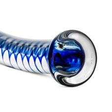 Стеклянный дилдо Gildo Glass Dildo No. 4, для точки G и простаты