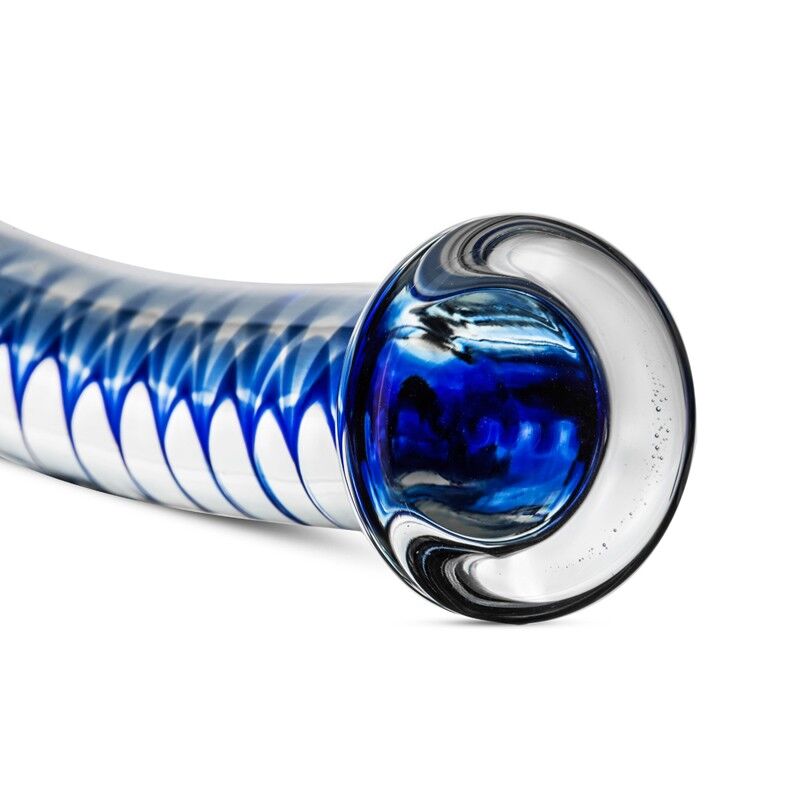 Стеклянный дилдо Gildo Glass Dildo No. 4, для точки G и простаты Стеклянный дилдо Gildo Glass Dildo No. 4, для точки G и простаты
