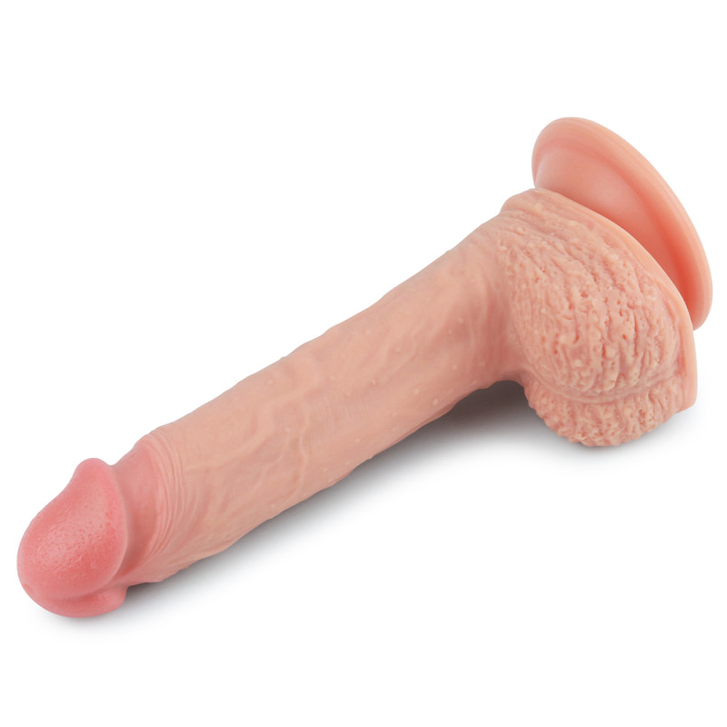 Фаллоимитатор LoveToy Dual-Layered Liquid Silicone Nature Cock 8,5 Телесный Фаллоимитатор LoveToy Dual-Layered Liquid Silicone Nature Cock 8,5 Телесный