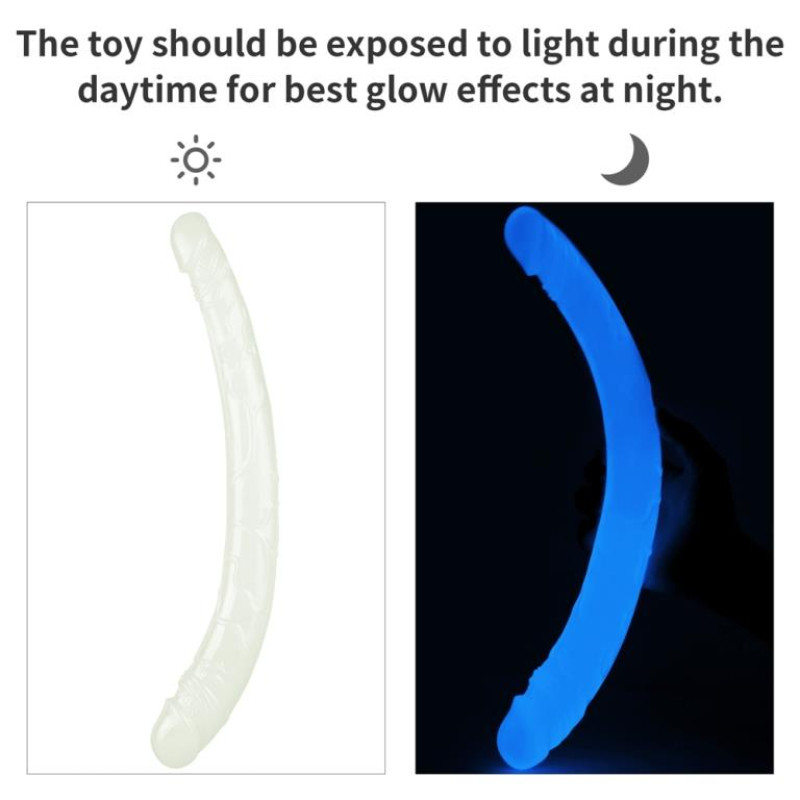 Фаллоимитатор LoveToy Lumino Play Double Dildo 14.5" Фаллоимитатор LoveToy Lumino Play Double Dildo 14.5"
