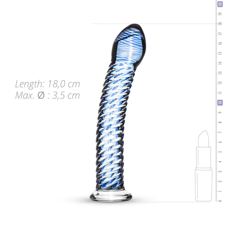 Стеклянный дилдо Gildo Glass Dildo No. 5 Стеклянный дилдо Gildo Glass Dildo No. 5