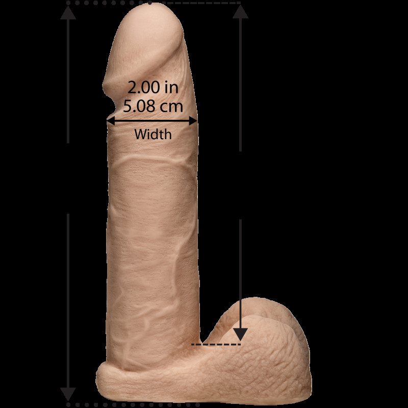 Фалоімітатор Doc Johnson Vac-U-Lock - 8 Inch ULTRASKYN Cock Фалоімітатор Doc Johnson Vac-U-Lock - 8 Inch ULTRASKYN Cock