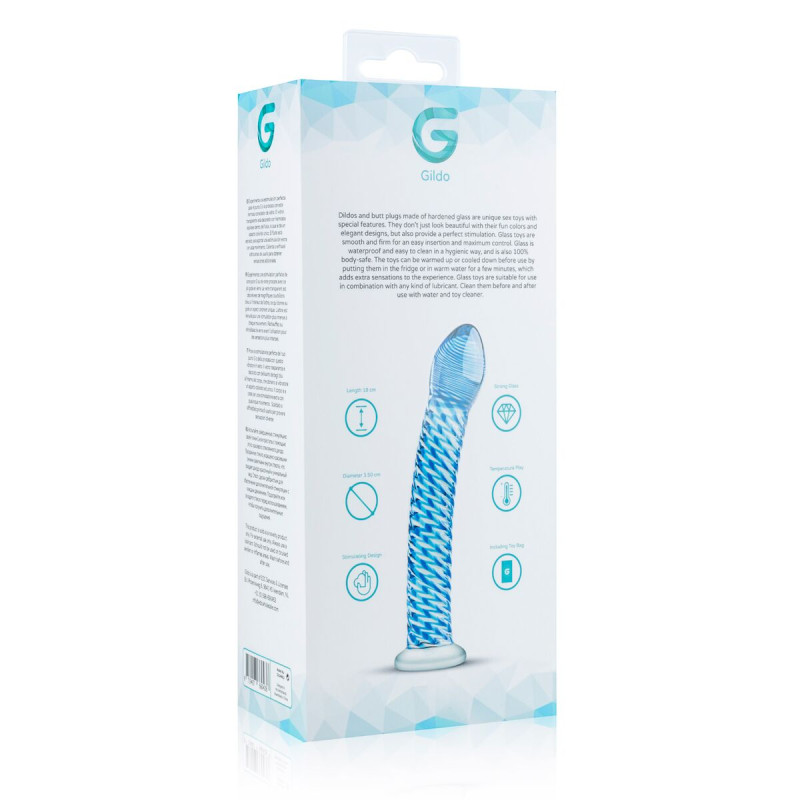Стеклянный дилдо Gildo Glass Dildo No. 5 Стеклянный дилдо Gildo Glass Dildo No. 5
