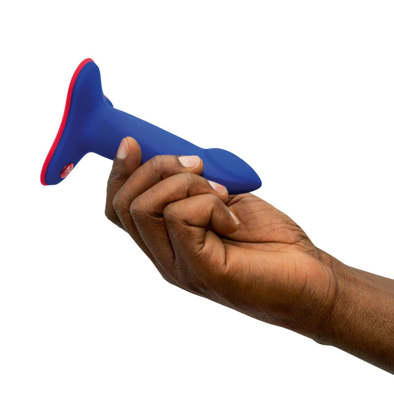 Фаллоимитатор Fun Factory LIMBA FLEX S, синий, гибкий, с эффектом памяти, подходит для точки G Фаллоимитатор Fun Factory LIMBA FLEX S, синий, гибкий, с эффектом памяти, подходит для точки G