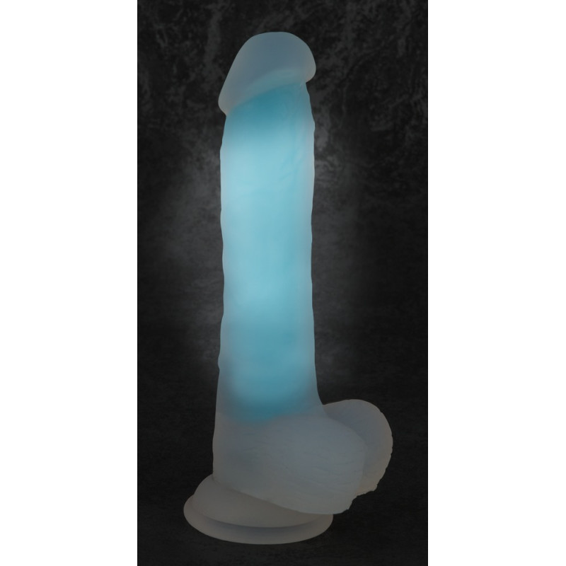 Фалоімітатор з мошонкою You2Toys Glow in the Dark Dildo Фалоімітатор з мошонкою You2Toys Glow in the Dark Dildo