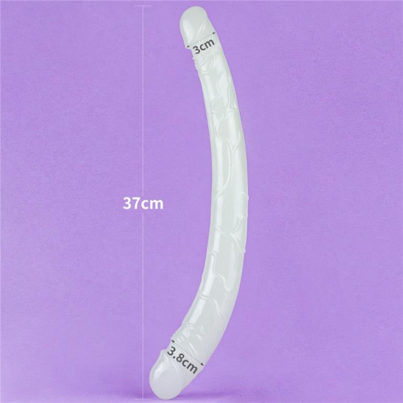 Фаллоимитатор LoveToy Lumino Play Double Dildo 14.5" Фаллоимитатор LoveToy Lumino Play Double Dildo 14.5"