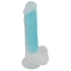 Фалоімітатор з мошонкою You2Toys Glow in the Dark Dildo