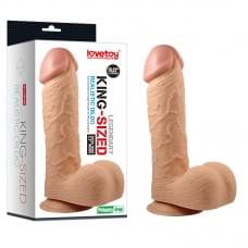Фалоімітатор з мошонкою LoveToy Legendary King Sized Realistic Dildo 9