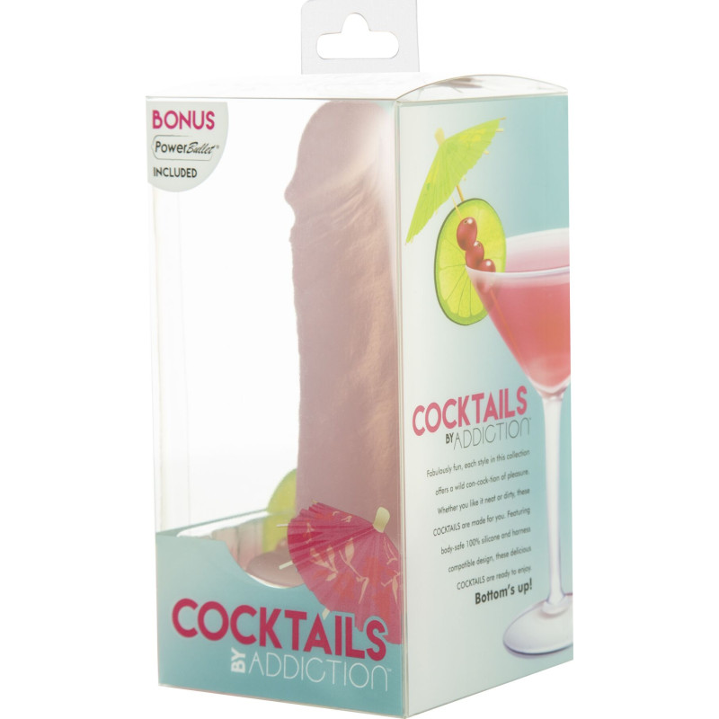 Фалоімітатор на присосці Cocktails by Addiction – Peach Bellini Фалоімітатор на присосці Cocktails by Addiction – Peach Bellini