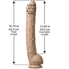 Фаллоимитатор Doc Johnson Dick Rambone Cock Телесный