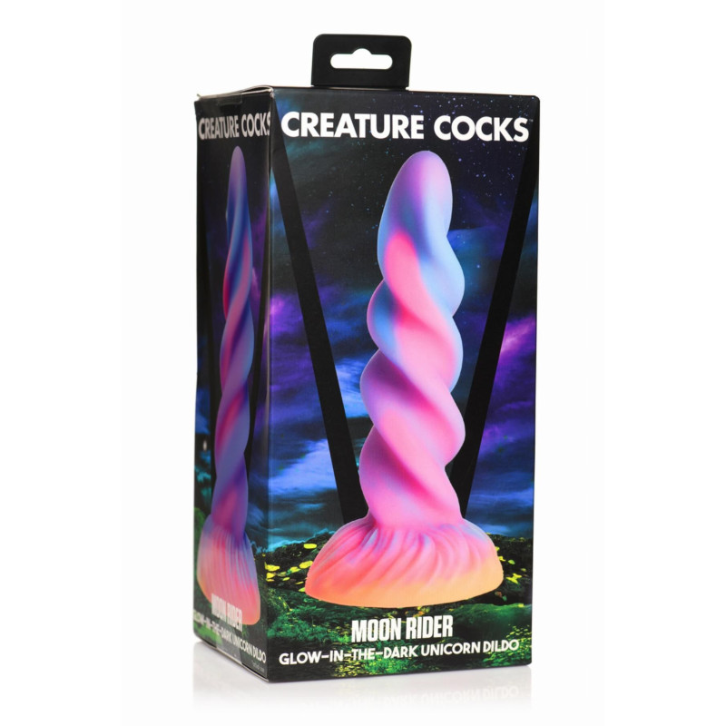 Фэнтезийный фаллоимитатор Creature Cocks Glow-in-the-Dark Unicorn Dildo Фэнтезийный фаллоимитатор Creature Cocks Glow-in-the-Dark Unicorn Dildo