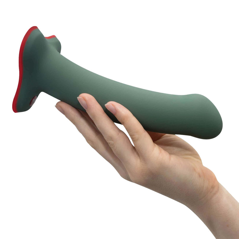 Фаллоимитатор Fun Factory MAGNUM, оливковый, очень гибкий, длина 18,3 см, диаметр 3,7 см. Фаллоимитатор Fun Factory MAGNUM, оливковый, очень гибкий, длина 18,3 см, диаметр 3,7 см.