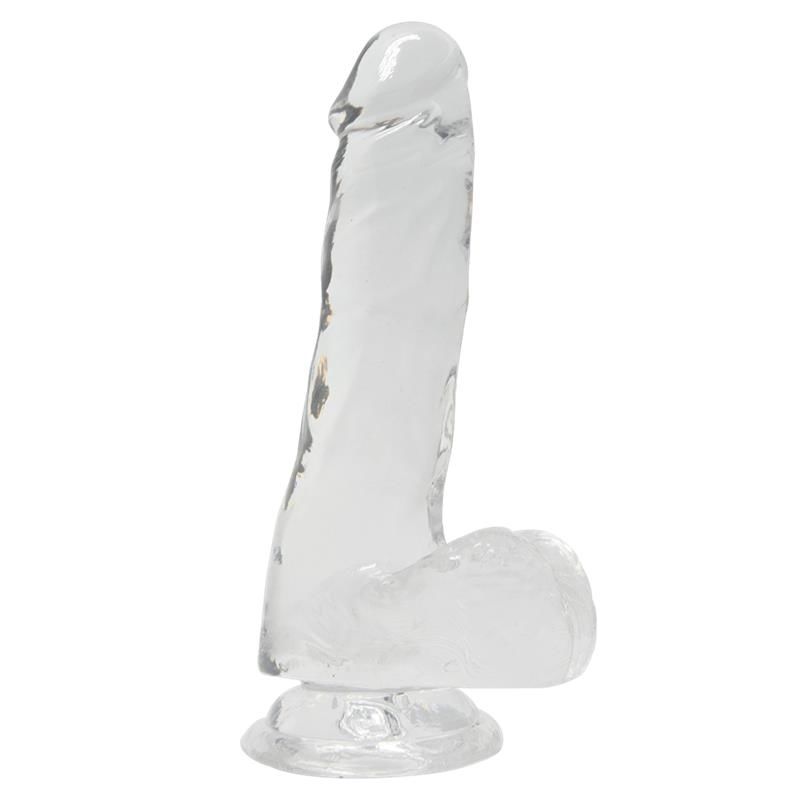 Прозорий фалоімітатор Alive Jelly Dildo Pepito, ТПЕ, присоска, діаметр 3,5 см, довжина 15,5 см Прозорий фалоімітатор Alive Jelly Dildo Pepito, ТПЕ, присоска, діаметр 3,5 см, довжина 15,5 см