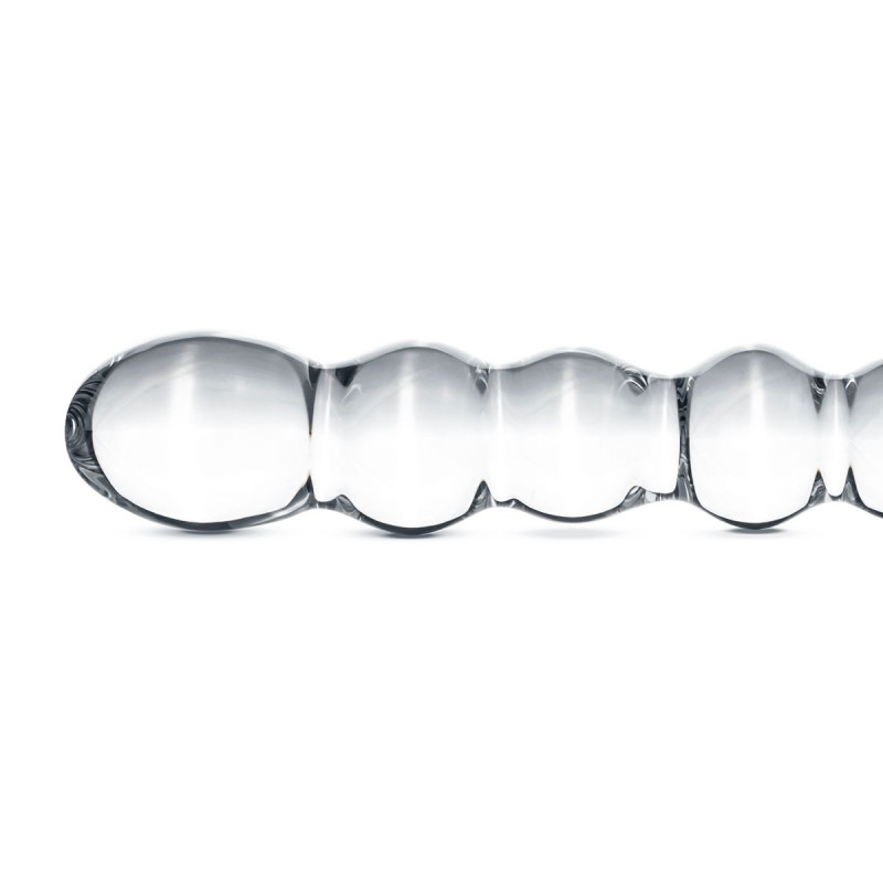 Стеклянный дилдо в виде бусин Gildo Glass Dildo No. 19 Стеклянный дилдо в виде бусин Gildo Glass Dildo No. 19