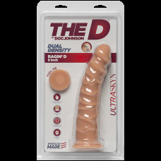 Фаллоимитатор Doc Johnson The D - Ragin D - 8 Inch Without Balls - ULTRASKYN, диаметр 5,1 см