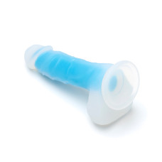 Фаллоимитатор на присоске So Divine Blue Mamba Голубой