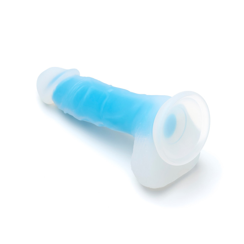 Фаллоимитатор на присоске So Divine Blue Mamba Голубой Фаллоимитатор на присоске So Divine Blue Mamba Голубой