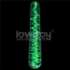 Фалоімітатор LoveToy Twilight Gleam Glow-in-the-dark Glass Dildo Slim Fantasy