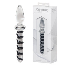 Стеклянный фаллоимитатор StRubber JOYRIDE Premium GlassiX 01