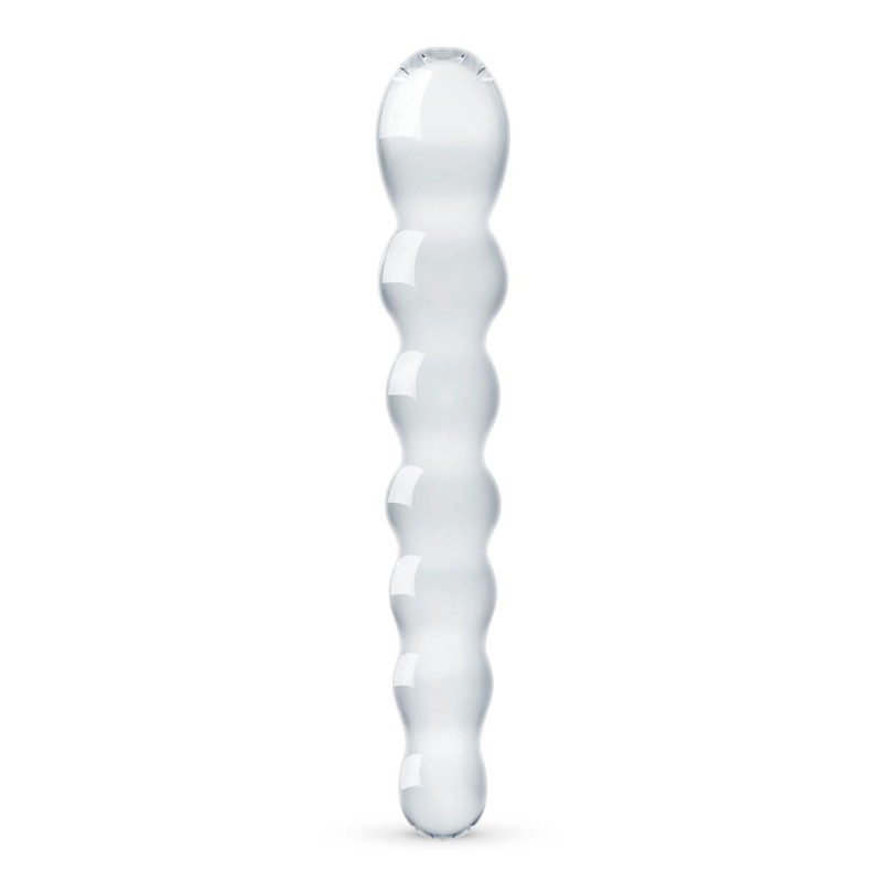 Стеклянный дилдо в виде бусин Gildo Glass Dildo No. 19 Стеклянный дилдо в виде бусин Gildo Glass Dildo No. 19