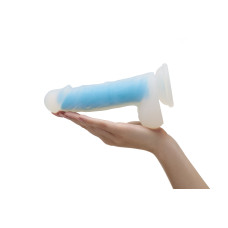 Фаллоимитатор на присоске So Divine Blue Mamba Голубой