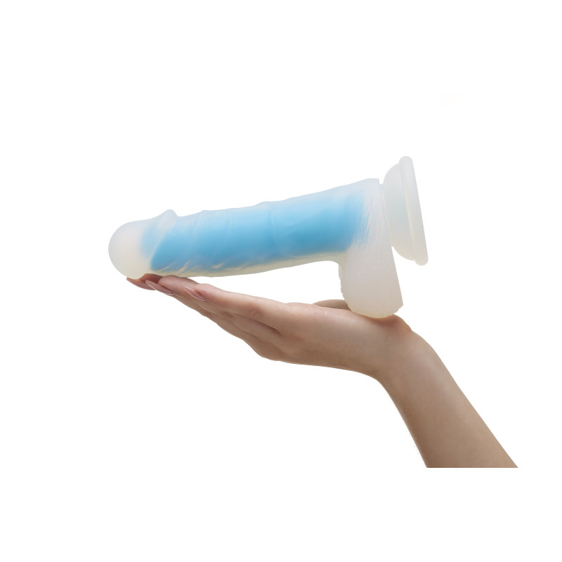 Фаллоимитатор на присоске So Divine Blue Mamba Голубой Фаллоимитатор на присоске So Divine Blue Mamba Голубой