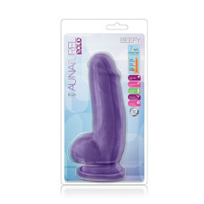 Фалоімітатор Blush Au Naturel Bold Beefy 7Inch Dildo Фіолетовий