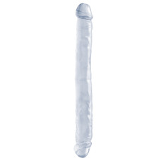 Фаллоимитатор двойной Pipedream Basix 12 DD 32х3,5 см Прозрачный