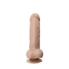 Фаллоимитатор SilexD Tomas Real Skin Flesh (9in MODEL 1), суперсофт-силикон+Silexpan, диаметр 4,9 см
