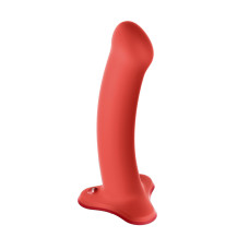 Фаллоимитатор Fun Factory MAGNUM, оранжевый, очень гибкий, длина 18,3 см, диаметр 3,7 см.