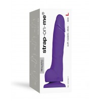 Реалистичный фаллоимитатор Strap-On-Me SOFT REALISTIC DILDO Фиолетовый Size L