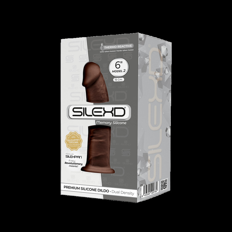 Фалоімітатор SilexD Robby MODEL 2 Коричневий size 6in Фалоімітатор SilexD Robby MODEL 2 Коричневий size 6in