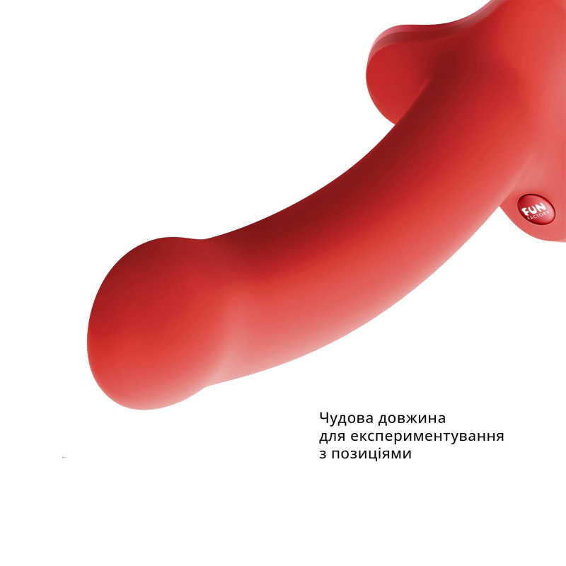 Фаллоимитатор Fun Factory MAGNUM, оранжевый, очень гибкий, длина 18,3 см, диаметр 3,7 см. Фаллоимитатор Fun Factory MAGNUM, оранжевый, очень гибкий, длина 18,3 см, диаметр 3,7 см.