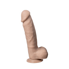 Фаллоимитатор SilexD Tomas Real Skin Flesh (9in MODEL 1), суперсофт-силикон+Silexpan, диаметр 4,9 см