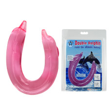 Двусторонний фаллоимитатор LyBaile Double Dolphin